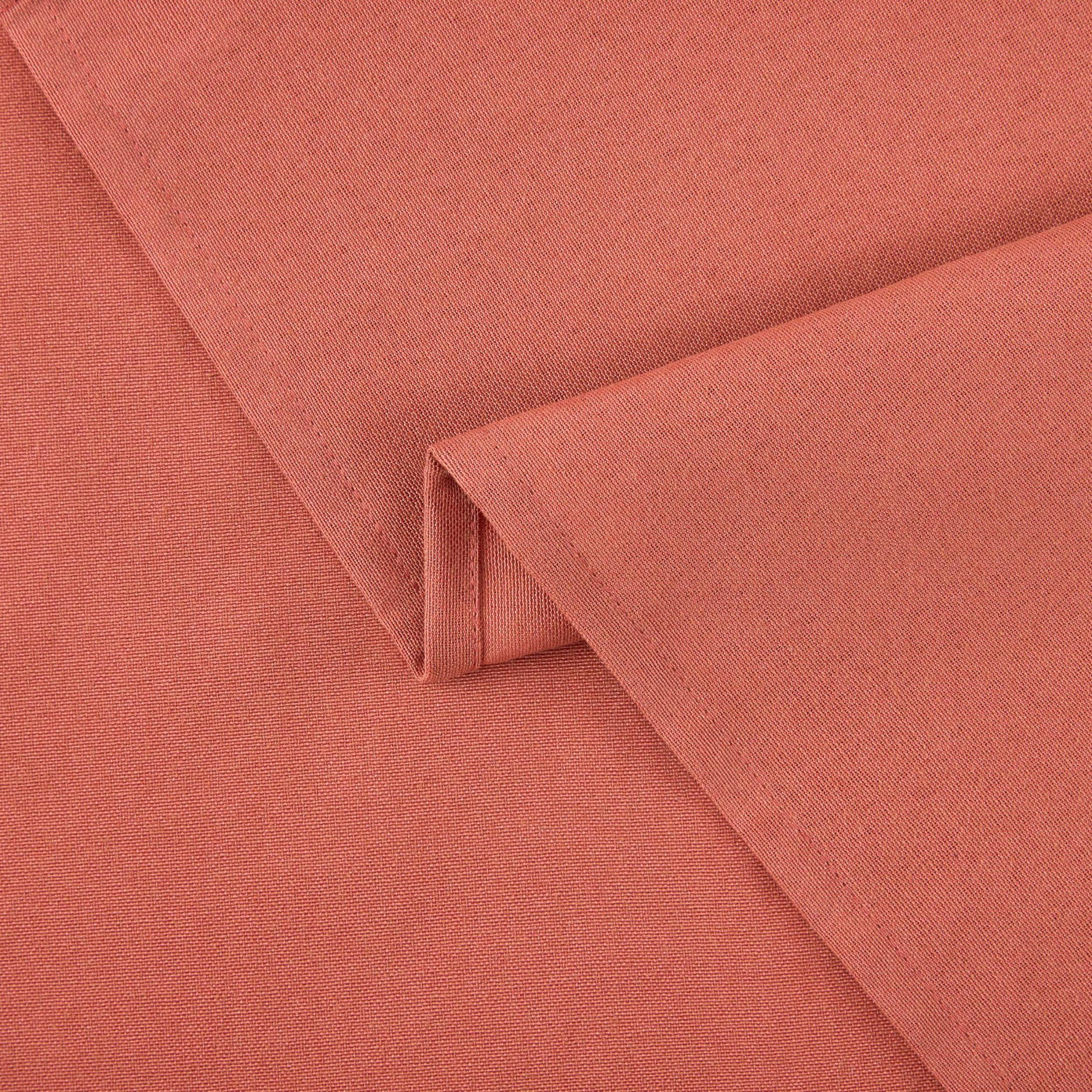 Mainstays Yale Solid Fabric Napkin Set, Brick, 18"W x 18"L, 4 Pieces