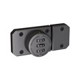 thumbnail image 3 of Cerradura de contraseña de la puerta del gabinete sin perforaciones cerradura de cajón del hogar de doble apertura, 3 of 9
