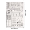thumbnail image 4 of 29.3 X 19.8 In Table Cover, Printing Dyeing Tablecloth, English Letter For Living Room Kitchen Dining Room, 4 of 8