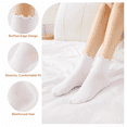 thumbnail image 2 of COOPLUS 8 Pairs Ruffle Socks for Women, Frilly Edge Quater Cute Socks for Daily Wear, 2 of 7