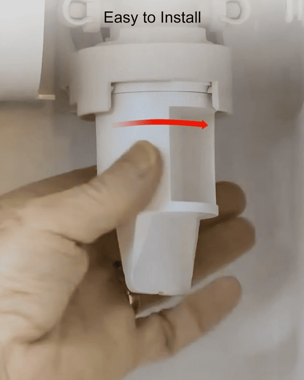 WR17X33825 Non-RFID Refrigerator Water Bypass Plug - Fits GE, Hotpoint, Kenmore/Sears, RCA Models (Specific Fit, Check Compatibility)