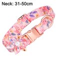 thumbnail image 2 of Collar de perro, collar de perro para niña, collar de perro con estampado floral, collar de perro lindo, 2 of 5