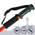 thumbnail image 5 of 2 PCS Trekking Walking Hiking Sticks Anti-shock Adjustable Alpenstock Poles Red, 5 of 10