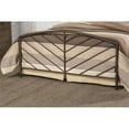 thumbnail image 4 of Hillsdale Furniture Essex Full Headboard and Footboard Metallic Brown, 4 of 8