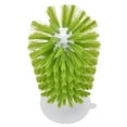 thumbnail image 4 of Glass  Brush Kitchen Scrub Brush Scrub Brush For  Glass Brush ABS Nylon Vertical Design Nontoxic Suction Cup  Brush For Glass Goblet Water BottleGreen, 4 of 8