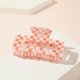 thumbnail image 4 of WeiHuan Toys Store Pinzas para el cabello grandes, pasadores de tortuga, pinzas para mujeres, agarre antideslizante, diseño de celosía, pinzas para el cabello, pinzas para la mandíbula, estética de lo, 4 of 5