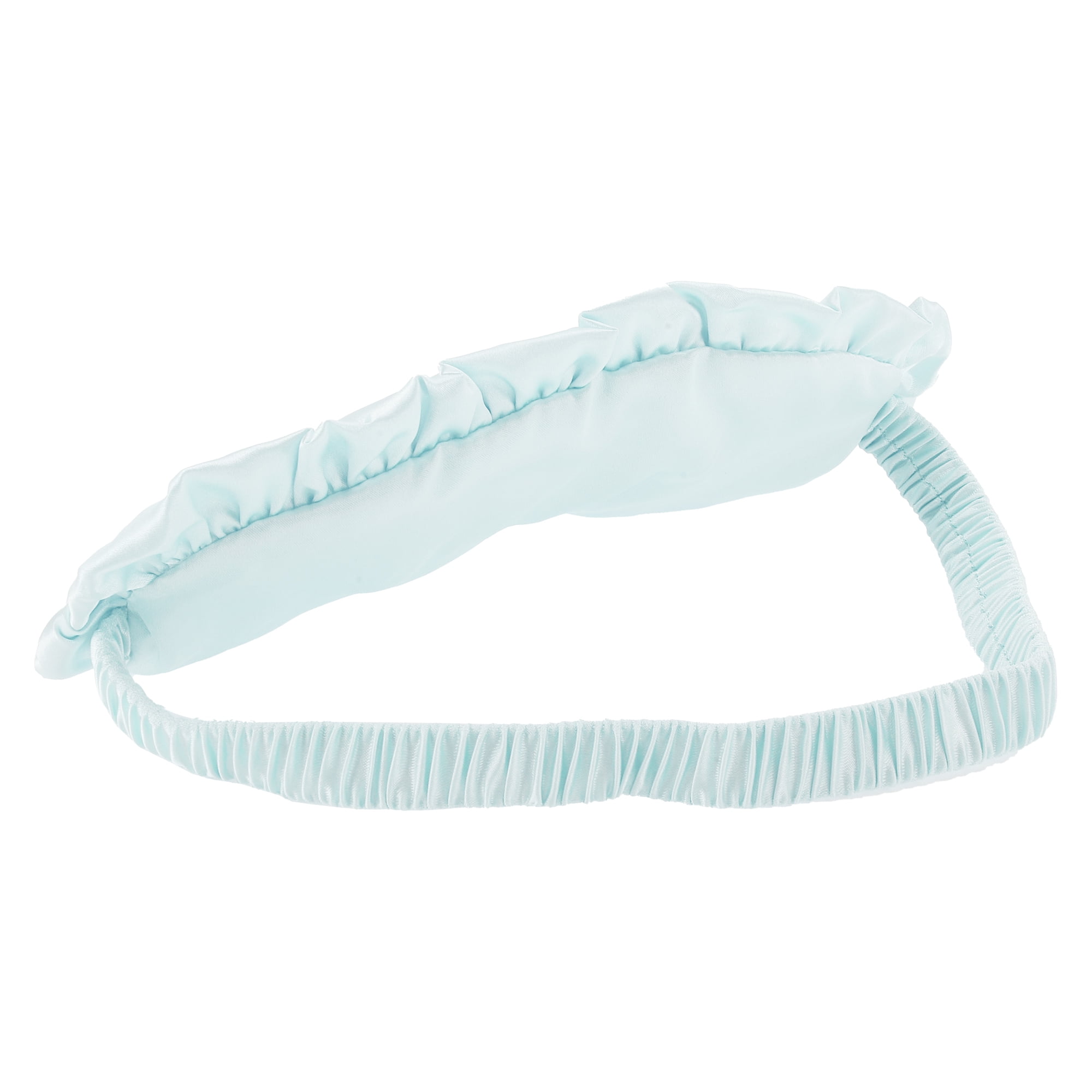 Unique Bargains Soft Flowers Style Sleep Mask Eye Shade Cover for Rest Blue