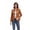 Khaki, variant on Faux Leather Moto Jacket for Women, Knit Panel Zip Up Short Style, Casual Fall Winter Outerwear, 1 Piece, S-XXL, Plus Size Friendly