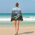 thumbnail image 4 of Landscape Butterfly Ultra Fine Fiber Beach Towels for Travel And Quick Drying Absorbent Towels for Swimming, 4 of 7