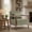 Green, variant on HomePerch Mid Century Corduroy Accent Chair with Hidden Storage, Upholstered Reading Armchair with Wood Frame & Lumbar Pillow for Living Room Bedroom, Cream White