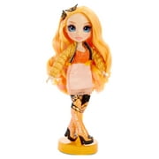 Rainbow High Poppy Rowan – Orange Fashion Doll with 2 Outfits