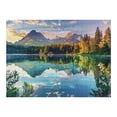 thumbnail image 5 of JRXY Mountains Trees Sky Wooden Jigsaw Puzzle Challenging Difficult Wood Puzzles for Adults Gift for Family Friends 500 PCS, 5 of 6