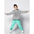 thumbnail image 2 of Scarf Sphinx Cat Hoodie Toddler -Image by Shutterstock,  4 Toddler, 2 of 4