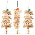 thumbnail image 1 of 3Pcs Suspending Parrot Toy Household Parakeet Toy Cage Cockatiel Toy Bird Accessory, 1 of 9