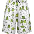 thumbnail image 2 of GZHJMY Frog Pajama Pants Short for Men, Lounge Pants Lightweight Men Pajama Bottoms with Drawstring Pockets, Christmas New Year Birthday Gifts, X-Large, 2 of 7