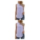 thumbnail image 1 of Blusa Sin mangas Sonducket Mujer Cuello en V Violeta 2piezas, 1 of 6