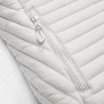thumbnail image 5 of YgkuHd Men's Winter Hooded Windproof Thickened Puffer Jacket Solid Color Spliced Quilted Casual Zip Up Coat for Outdoor Daily Commute Wear, 5 of 7