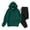 B Green, variant on Timoontee Men's Loose Fit Solid Sweatsuits 2 Piece Set Long Sleeve Hoodies Casual Pullover Sweatshirts with Drawstring Sweatpants Fall Winter Fleece Lined Warm Outfit Black XXXL