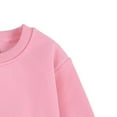 thumbnail image 4 of ZyeKqe Toddler Baby Clothes Crew Neck Spring Long Sleeve Unisex Girls Boys Solid Color Sweatshirts Kids Clothing, 4 of 4