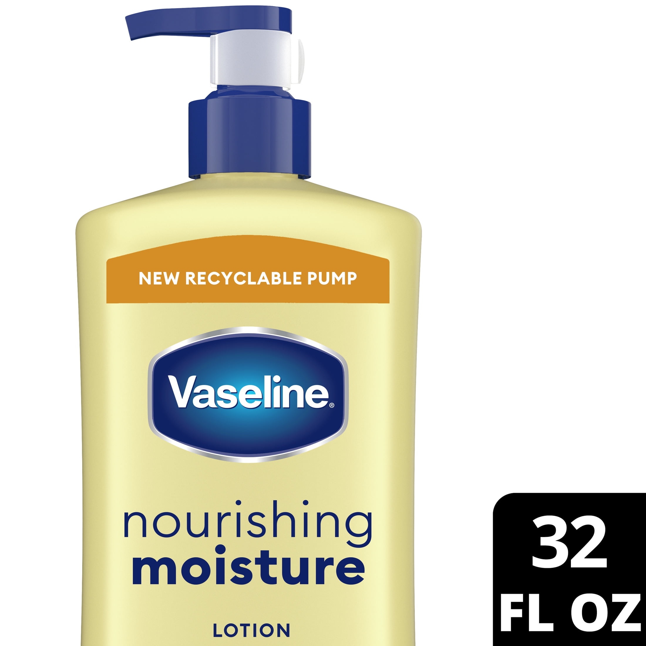 Vaseline Intensive Care Nourishing Moisture Body Lotion for Dry Skin, Lotion Made with Ultra-Hydrating Lipids + Pure Oat Extract for Nourished, Healthy-Looking Skin, 32 fl oz