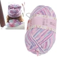 thumbnail image 1 of Milk Cotton Yarn, 6 Strands Flower Color Cotton DIY Hand Crafted Breathability Knitting Yarn And Coarse Yarn For DIY Production Knitting Crocheting Sweaters Gloves, 1 of 8