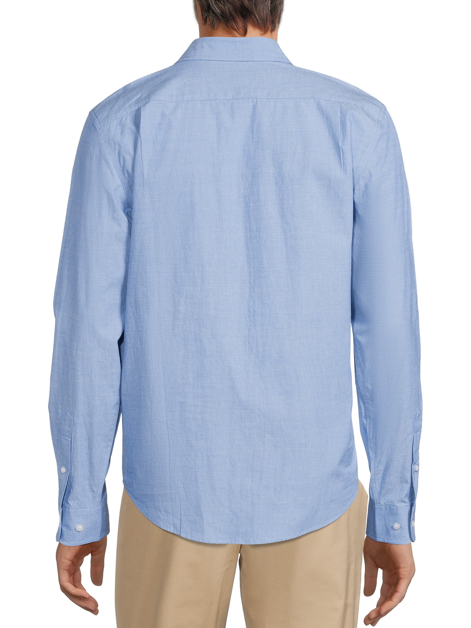 George Men’s Poplin Shirt with Long Sleeves