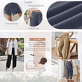 thumbnail image 3 of SUNBS Women Barrel Wide Leg Sweat Pants Soft Blend with Pockets Drawstring for Casual, 3 of 9