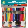 Iris Embroidery Floss Giant Pack 8.7yd 105 Count, Multipack of 4