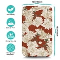 thumbnail image 5 of Washable Rubber Colorful Floral Dish Drying Mats for Kitchen Counter Home Large Coffee Bar Pad Accessories and Decor for Utensils Stemware 19.5''x12'', 5 of 7
