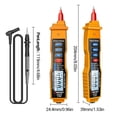 thumbnail image 3 of Digital Multimeter Non Contact Pen Type Meter 4000 Counts with AC/DC Voltage Resistance Capacitance Hz Tester Tool A3003 HX6C ,High Efficiency, 3 of 6
