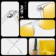 thumbnail image 5 of Gafas de conducción nocturna Joopin con marco transparente y lente amarilla UV400, 5 of 6