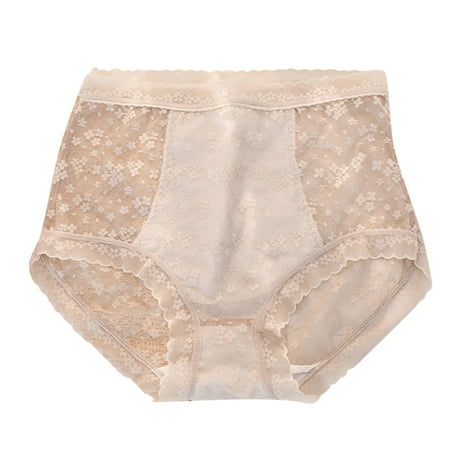 

Larisalt Cotton Thongs For Women Women Lace Thongs with Pearls Ball A L
