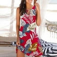 thumbnail image 2 of Vestido sin mangas sin mangas con estampado de verano suelto para mujer OAVQHLG3B Store  lin121212, 2 of 5