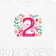 thumbnail image 4 of Inktastic 2nd Birthday 2 Year Old Girls Girls Toddler Dress, 4 of 5