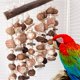 thumbnail image 3 of Large parrot toys, natural nuts, corn cobs, wooden African grey macaw, chew and tear toys, cockatoos, cockatoos, and large and medium-sized birds, 3 of 5