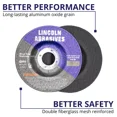 thumbnail image 4 of 10 Pc Depressed Center 4-1/2" X .040" X 7/8" Cut-Off-Wheels Metal Cutting Discs, 4 of 5