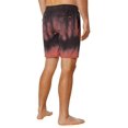 thumbnail image 2 of Men's Stockton Print E-Waist Shorts Mahogany XXL, 2 of 2