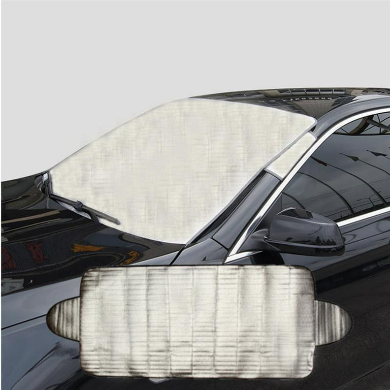 Car Snow Cover Auto PEVA Aluminum Foil Windshield Sunshade Outdoor  Waterproof Anti Ice Frost Protector Winter Car Exterior Cover