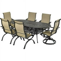 Patio Resort Lifestyles ODTMN8442-BT2 Bridgetown Dining Set - 7 Piece