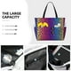 thumbnail image 3 of Fotbe Leopard Neon Rainbow Gradient Bolsa de Viaje para Playa - Resistente al Agua, Bolsa Tote de Gran Capacidad y Ligera con 7 Bolsillos para Mujeres y Hombres, 3 of 7