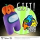 thumbnail image 5 of Peluche P.M.I. Among Us Purple Punkin, 20 cm, coleccionable para niños, 5 of 7