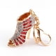 thumbnail image 3 of Llavero De Zapatos, Zapatillas De Llavero Con Tacón De Cristal Con Llavero Brillante Y Brillante Para Teléfono Móvil Colgante, 3 of 7