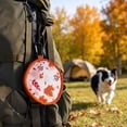 thumbnail image 6 of Aoznliie Dog Bowls, Fall Maple Leaf Harvest Collapsible Oxford Cloth Bowl for Travel, 6x6x4 inch Portable Dog Water Bowl for Hiking, Orange, 6 of 7