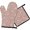 Watercolor Blossom Branch, variant on Watercolor Blue Rose Oven Mitt and Pot Holder Set, 2 Pcs Set, Heat Resistant Up To 392°F Cooking Mitt and Hot Pad, Thick and Insulated, with Hanging Loops, for Kitchen BBQ and Outdoor Grilling