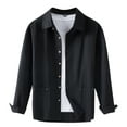 thumbnail image 1 of Men's Casual Button Down Shirt Long Sleeve Comfortable Breathable Slim Fit Everyday Wear for Spring Summer Fall Season, 1 of 5