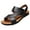 Black, variant on Sandals for Men Soft Outdoor Sports Sandal Breathable Orthopedic Slippers with Non-Slip Sole Comfortable Shoes Footwear Men's Beach Shoes Casual Men's Shoes