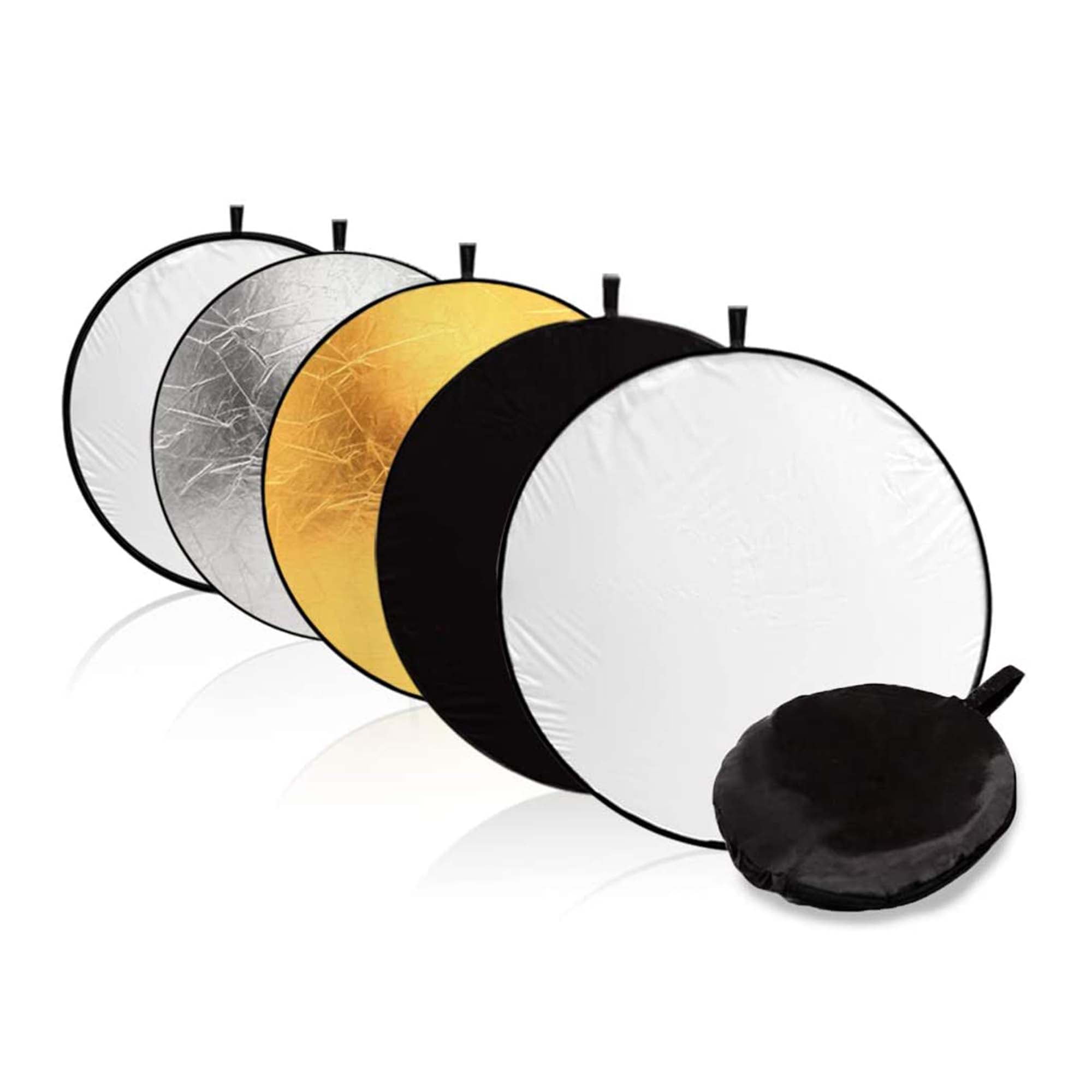 MAODATOU Photographic Reflector 5-in-1 Reflector Portable Large Light Reflector Folding Photography Oval with Carrying Bag Outdoor Camera Video Light Studio Equipment 120x180cm MAODATOU Photographic Reflector 5-in-1 Reflector Portable Large Light Reflector Folding Photography Oval with Carrying Bag Outdoor Camera Video Light Studio Equipment 120x180cm