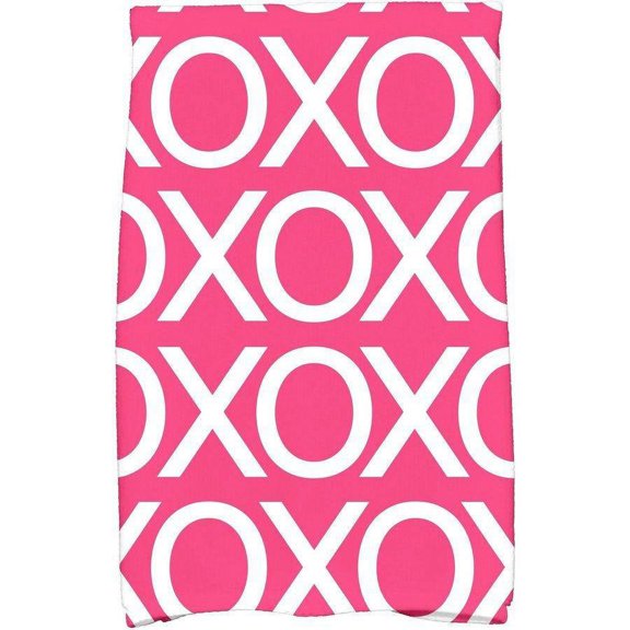 Simply Daisy 18" x 30" Valentine Print Kitchen Towel