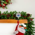 thumbnail image 3 of Pepsi Snowflake Christmas Stocking Holder - 6.5" - Silver and Blue, 3 of 8