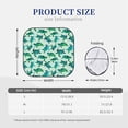 thumbnail image 3 of Rateoe Green Sea Turtle Pattern 2 Piece Car Windshield Sun Shade Foldable | Front Windshield Shade for Sun, Heat and UV Rays | Sunshade for Car Front Window-Small, 3 of 6